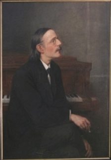 Julia Schily-Koppers: Peter Cornelius. Ölgemälde, um 1892