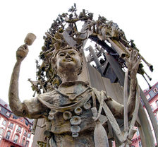 Details of carnival fountain