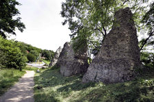 Römersteine und Fußweg
