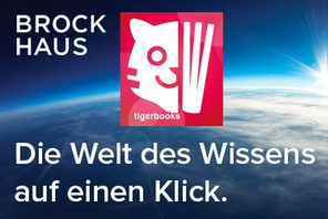 Das Bild zeigt die Logos von Brockhaus und Tigerbooks © Brockhaus, Tigerbooks