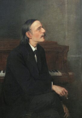 Julia Schily-Koppers: Peter Cornelius. Ölgemälde, um 1892