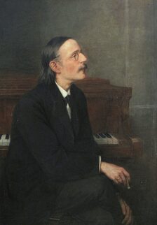 Julia Schily-Koppers: Peter Cornelius. Ölgemälde, um 1892