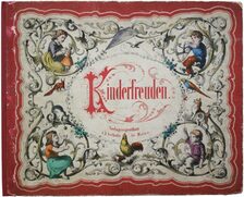 Vorderdeckel von Kinderfreuden, um 1860