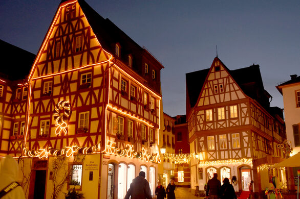 Advent in the historic centre of Mainz