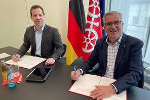 Der Mainzer Oberbürgermeister und MCV Präsident © Landeshauptstadt Mainz