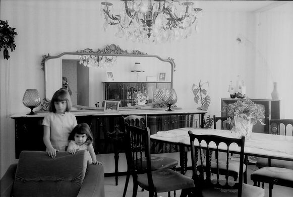 Wohnung italienischer "Gastarbeiter" in Mainz (1970)