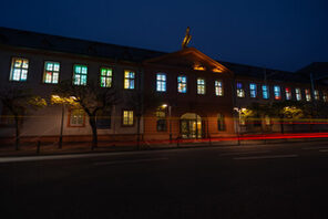 Das Landesmuseum Mainz als Adentskalender mit leuchtenden Kunstwerken © Stephan Dinges