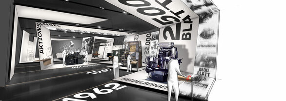 Der Maschinenpark im neuen Gutenberg-Museum zeigt die einzigartige Sammlung von Druckmaschinen.